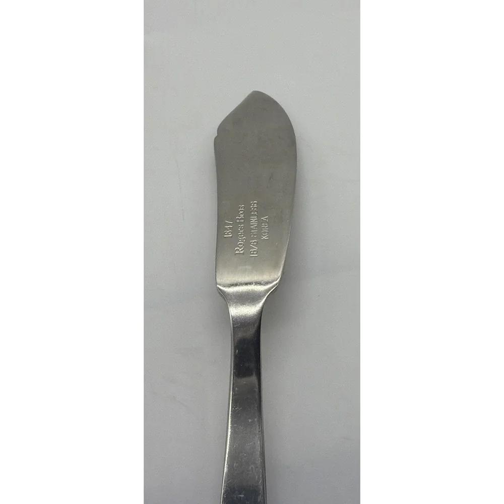Zia International Stainless Steel 1990-93 Flat Handle Master Butter Knife‎